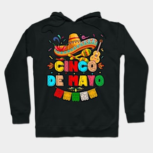 fiesta squad cinco de mayo Hoodie